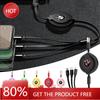 BAIS3 2025 Hot 3 In 1 USB Fast Charging Cable Type Multi Charger Cable For BMW E34 E36 E60 E90 E46 E39 E70 F10 F20 F30 X6 X1 M3 M5 M6
