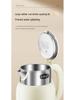 Wanlida Intelligent Electric Kettle: Stainless Steel, Adjustable Temperature, Keep Warm Function for Consistent Boiling