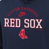 Nike X MLB Hoodie Letter Logo Print Fleece Casual Long Sleeve Kids hoodies Navy-Blue 3Z3B7NMB5-BOS