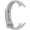 Compatible Strap for Xiaomi Mi Band 9 & 8 NFC Smart Sports Wristband - Silicone Metal Interface