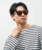 [Zoff] Wellington-style Sunglasses (Brown (Demi Pattern))  Polarized, UV Protection (99.9%+ UV Cut), Men'sWomen's, Suitable for Driving, Fishing,