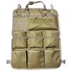 2025 Camouflage Tactical Car Seat Backrest Storage Bag with Eight Pockets