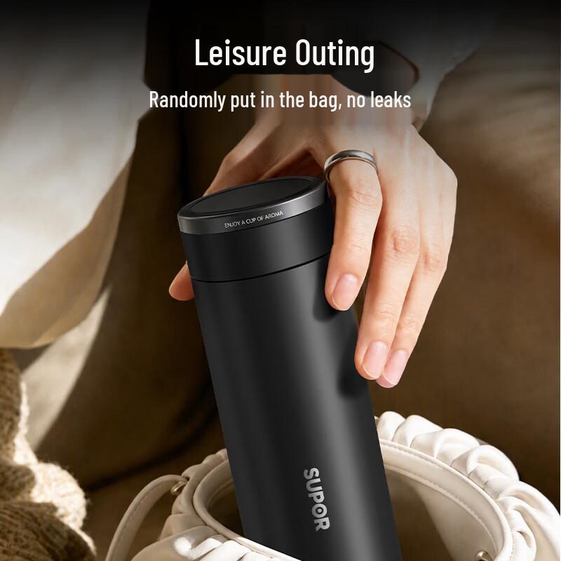 Supor 316L Stainless Steel Insulated Tea Mug