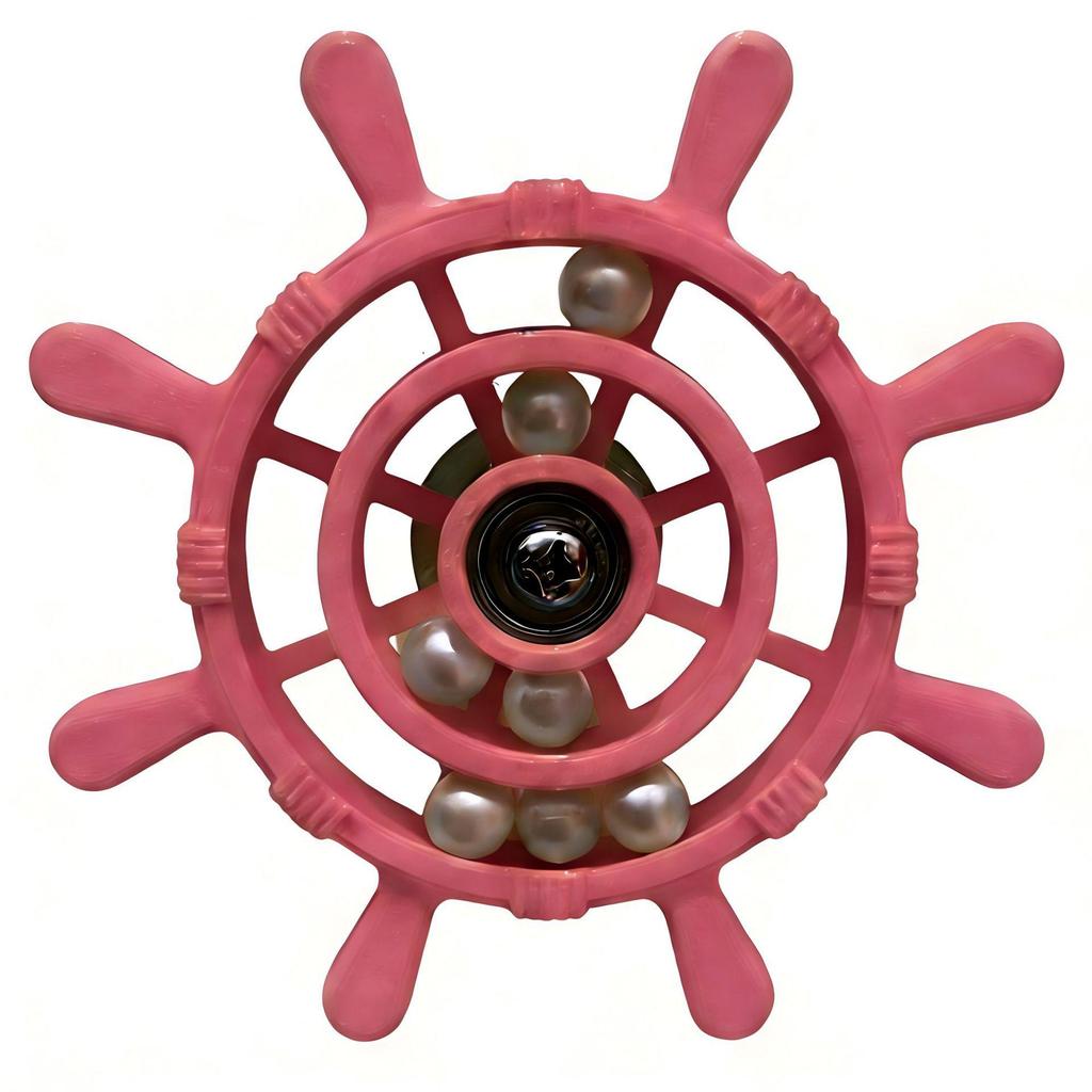 Colorful Bead Parrot Toy: Fun Decompression Turntable for Birdcages