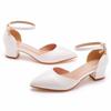 Fashion Plus Size Shoes for Women Summer Fashion Party Evening Wedding Sandals Heels Women Buckle Strap Platform Shoes 34-43