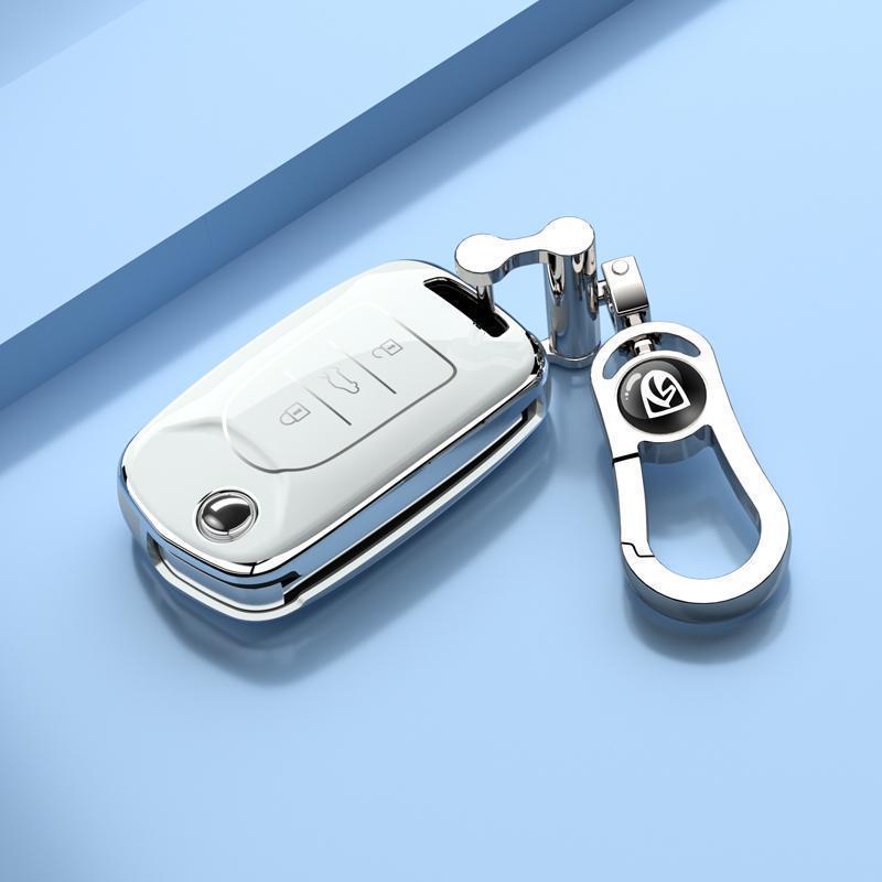 Baojun 730 Folding Key Case Luxury Protective Shell for 7-Seater 