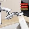 Four-speed Filter Mechanical Arm Universal Faucet Extender Anti-splash Bathroom Washbasin Rotating Faucet Bubbler Joint