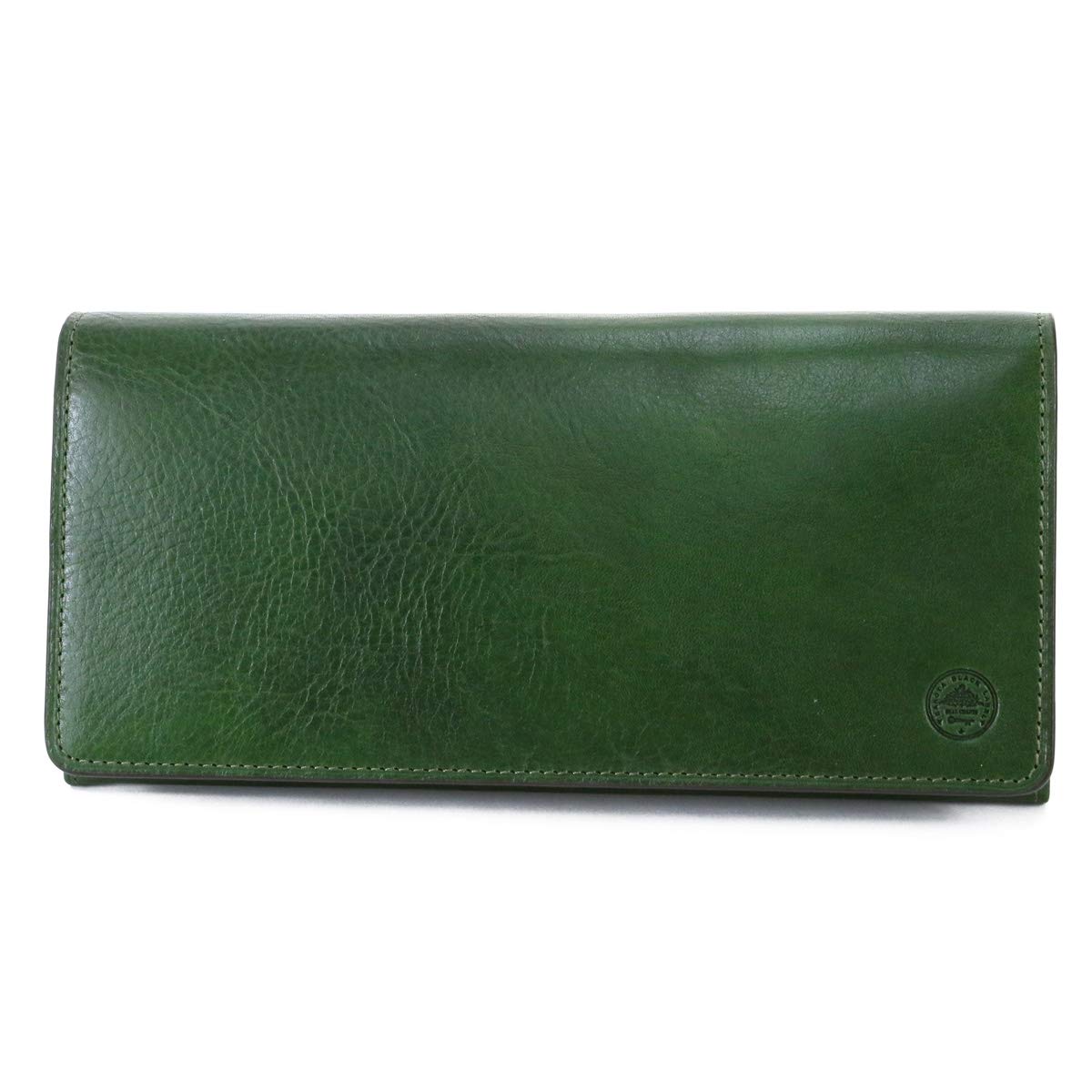 

Black Long Wallet with Coin Purse Genuine Leather Etica Green [Dakota Label] Men s BL-620312-50 зелений
