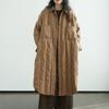 Johnature Women Vintage Jackets Turn-down Collar Long Sleeve Spring Coats Button Solid Color Female Jackets