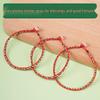 Hand-Woven Five-Color Dragon Boat Festival Bracelet: Children's & Adult Vajra Knot Red Rope