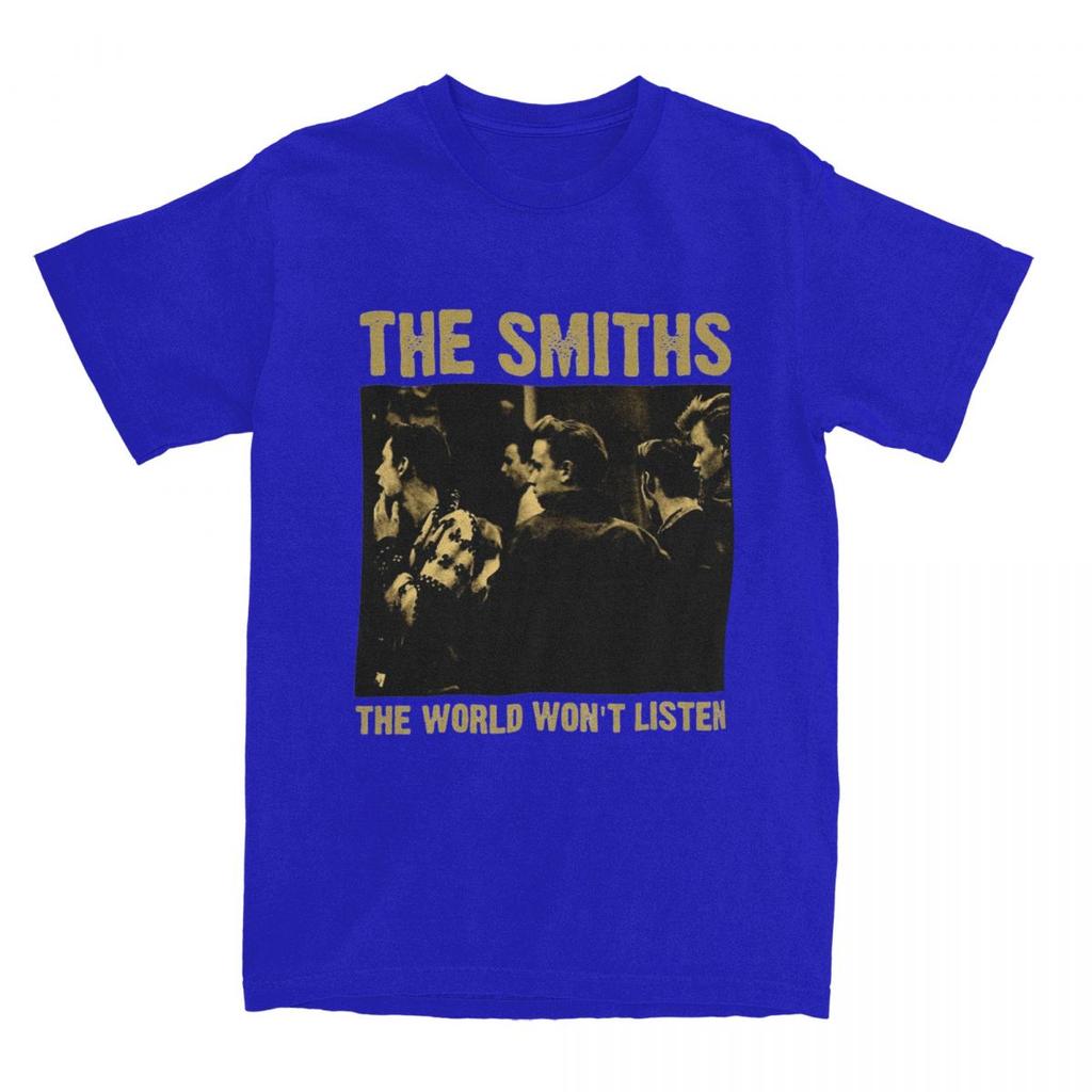 The Smiths Tričko Letní móda Potištěná Y2K Zábavná trička 100% Bavlna Harajuku Tričko Pro Muže Krátký Rukáv Ležérní Oblečení