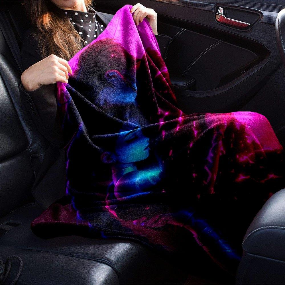 1pc Hunter X Kopo Group Themed Flannel Blanket Suitable for Bed, Home Decor, Graduation Gifts, Easter, Back To School, Christmas, All Season Use