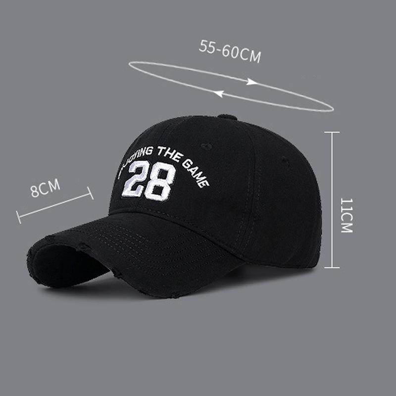 Men Women Embroidered Digital Caps Spring Summer Sunshade Couple's Snapback Hat Sun Visor Hats Fishing Hat Peak Cap