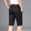 Casual Shorts Männer Sommer Gerade Elastische Business Mode Dünne Kurze Hosen Männlichen