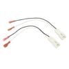 4Pcs Car Door Speaker Wire Harness Adaptor Cable 72-7300 For Kia Hyundai