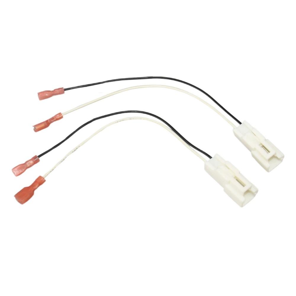 4Pcs Car Door Speaker Wire Harness Adaptor Cable 72-7300 For Kia Hyundai