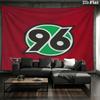 Hannover 96 Custom Name Wall Tapestry Aesthetic Wall Hanging Printed Fabric Blanket Decorative Tapestries for Bedroom Living Room Home Decor