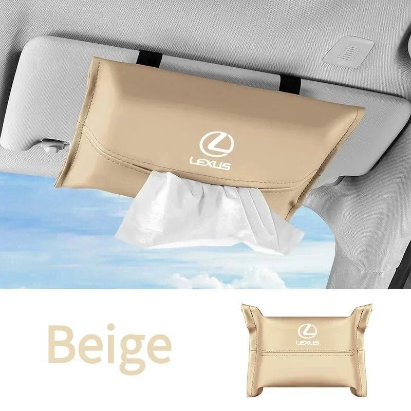 

Car Tissue Storage Bag Sun Visor Armrest Box for Lexus RX350 ES350 IS250 RX400h CT200h LX570 GS300 GS350 ES300H Accessories