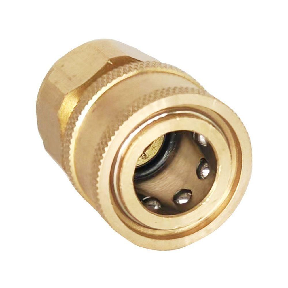 1Set 3/8 M22 Hose Coupler Quick Connect Kits Water Outlet Set Durable Pipe Joint