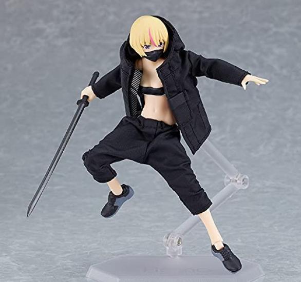 Figma Styles ženské tělo s koordinací tech wear malovaná pohyblivá figurka [Yuki] neměřítko ABS&PVC