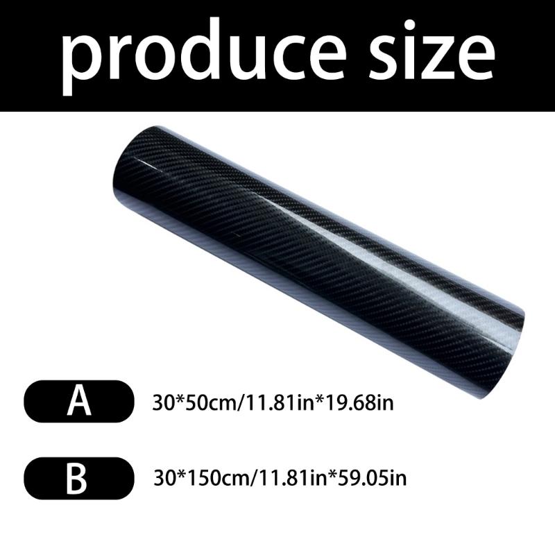 Easy Installation Carbon Fiber Automotive Sticker Universal Fit Moulding Decal For Interior Exterior Customization