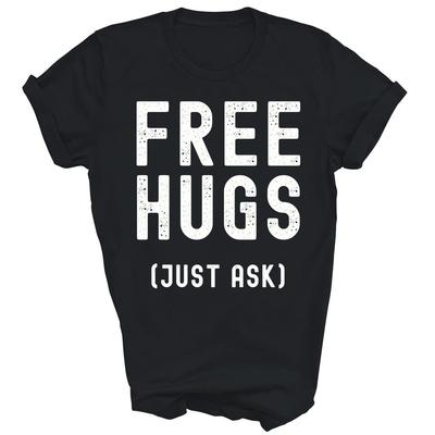 Kostenlose Umarmungen Einfach fragen Unisex Shirt Geschenk