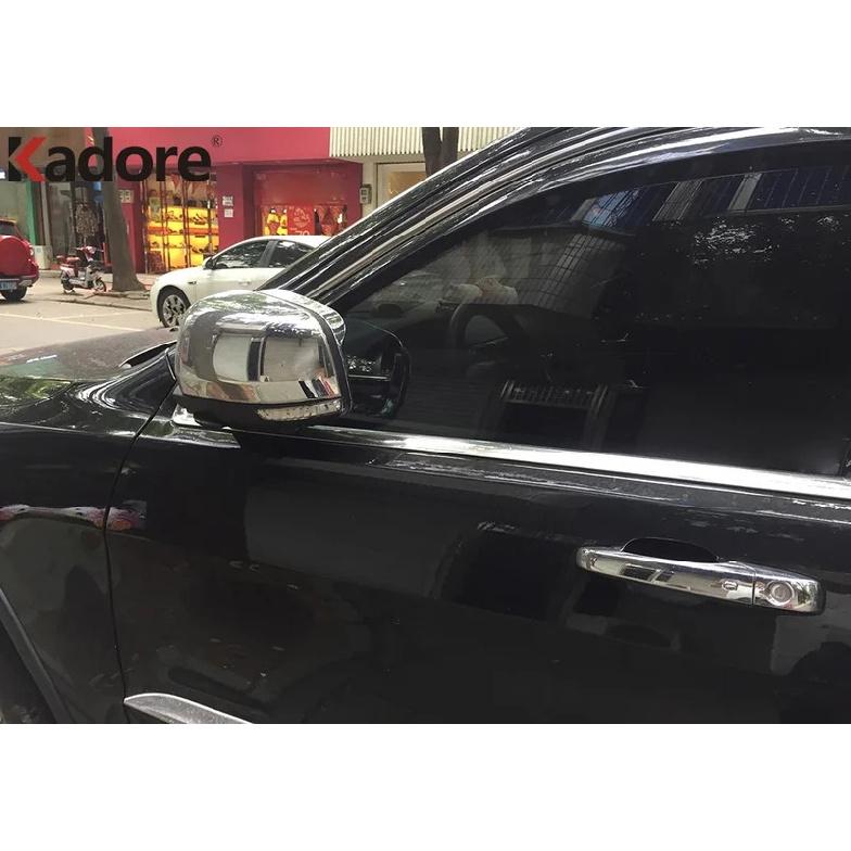 Rückspiegelabdeckung Zierleiste Für Jeep Grand Cherokee 2014 2015 2016 2017 2018 Chrom Auto Zubehör Seitenflügel Spiegel Kappe Rahmen