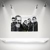 L-Lord of the lost Flag Rock Music Band Banner with Grommet HD Printing Tapestry Exhibition, Music Band Fans, Garage Decor