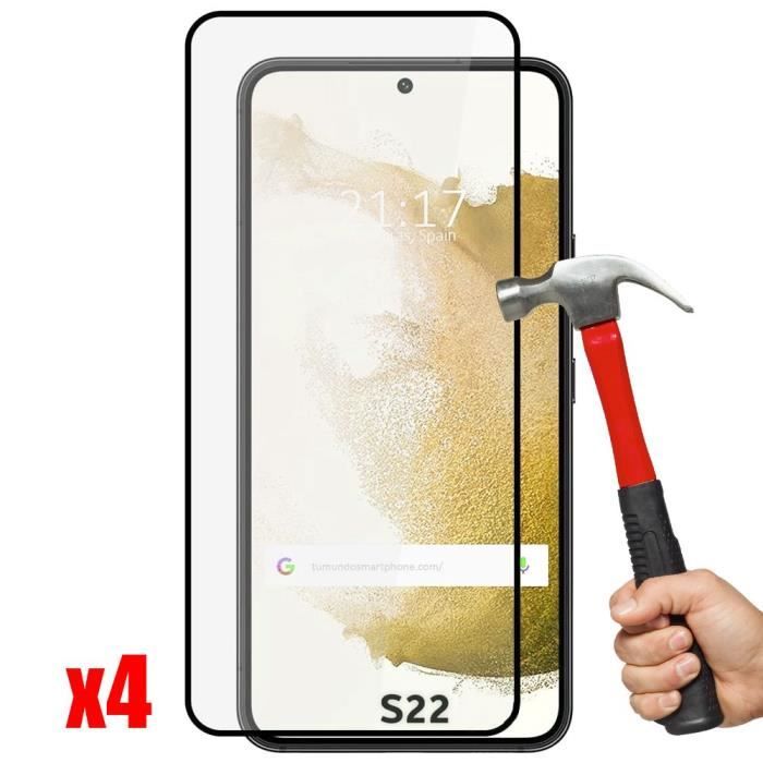 [3 Pièces] Verre Trempé pour Samsung Galaxy S22 - PROSHOP - Protection 9H - Transparent