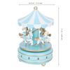 Karussell Spieluhr Geschenk Weihnachten Hochzeit Geburtstag Geschenk Deko Blau