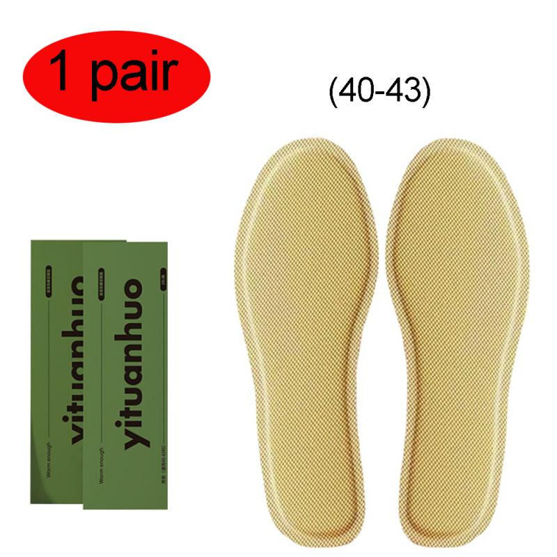 Heated Insoles Shoes Sole Mesh Deodorant Breathable Cushion Heating Insoles For Man Women Feet Warmer Winter Warming Foot Pad
