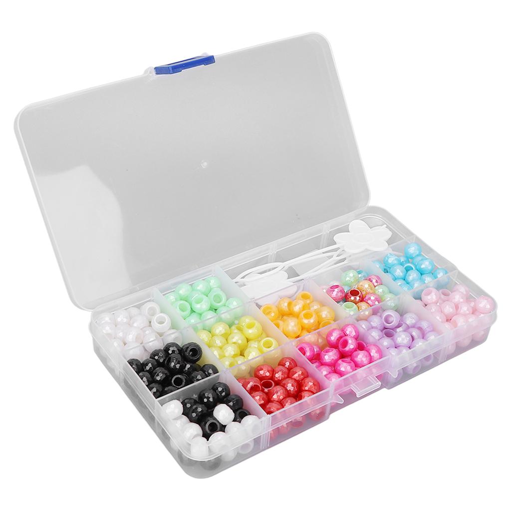 365 stücke Haar Dreadlocks Bunte Haar Flechten Perlen DIY Haar Bart Dekoration Zubehör