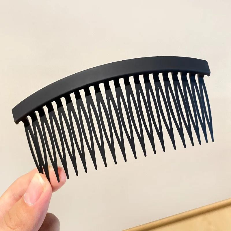 Neue Mode Haarkamm Frauen Groß Einfach Haarnadel Pony Fixierte Anordnung Abstehende Haare Accessoires Hinterkopf Haarkamm Kopfschmuck