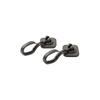 Takasho Sunshade Mounting Hardware, Magnetic Hooks (Set of 2), Bronze, for Metal Shades, Magnetic Fasteners, 2kg Load Capacity, Neodymium Magnets,