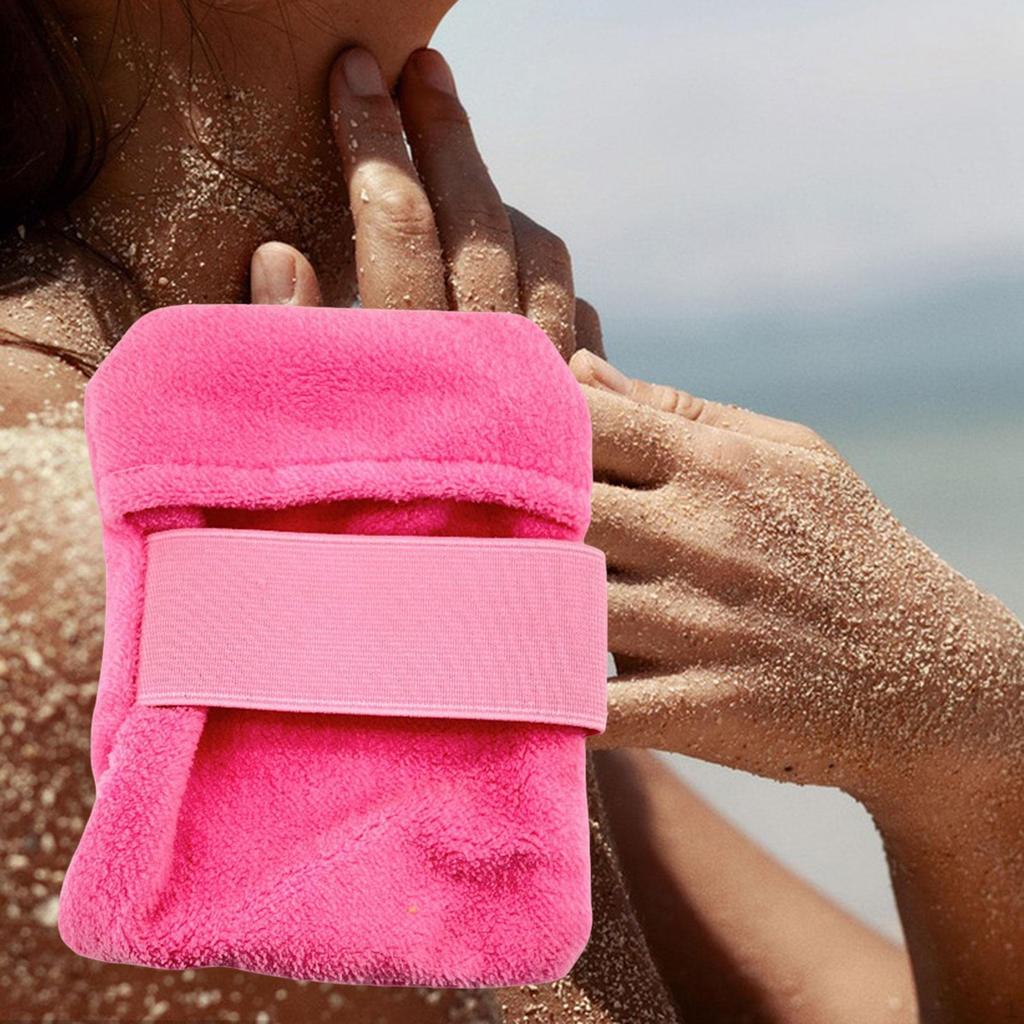 Beach Sand Removal Bag Wipe Cleaner for Adults Kids Reusable Portable Off Surf