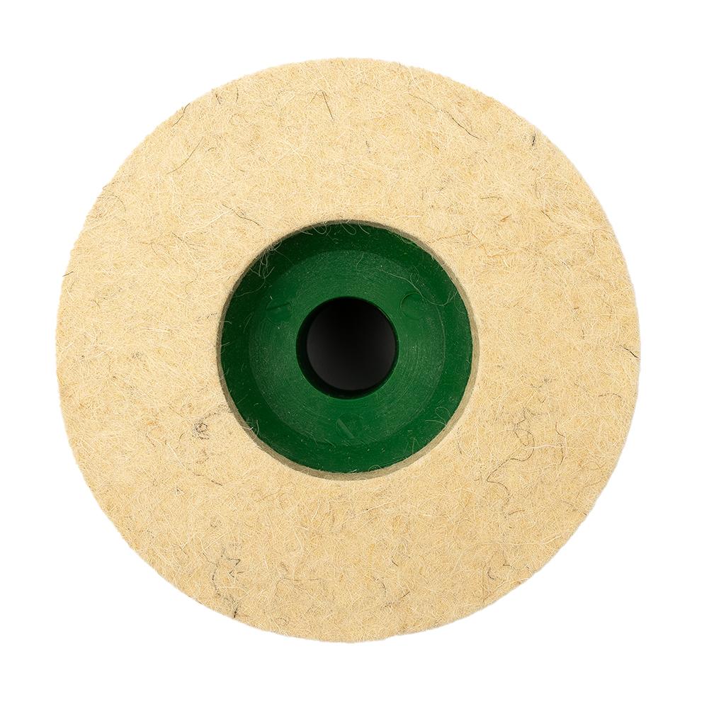 4Pcs 125mm Wool Buffing Grinder Wheel Felt Polishing Pad Set Tool Accessories Wood Carving Tools Lixadeira Chainsaw