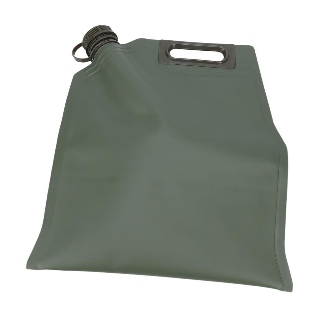 Gas Bladder TPU Leakproof Portable Handheld Gas Container Foldable Vehicle Oil Transfer Bag for Drivers Motorcycles SUVs Road Trips Green