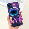 For Motorola One Vision One Macro Case Cute Fashion Girly Cartoon Painting Funda Etui For Motorola One 5G Soft TPU Silicone Case