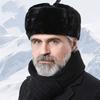 Plush Ear Protection Cap Thickened Winter Ear Cap Cycling Accessories Windproof Pilot Hat Women