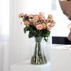 Clear Transparent Plastic Vase Flowers Vase Container Anti Drop Imitation Crystal Vase Creative Home Decoration Practical Modern