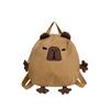 Kawaii Capybara School Bag Laptop Backpack Capibara Children'S Backpack Travel Casual Book Bags Large Capacity Storage Bag