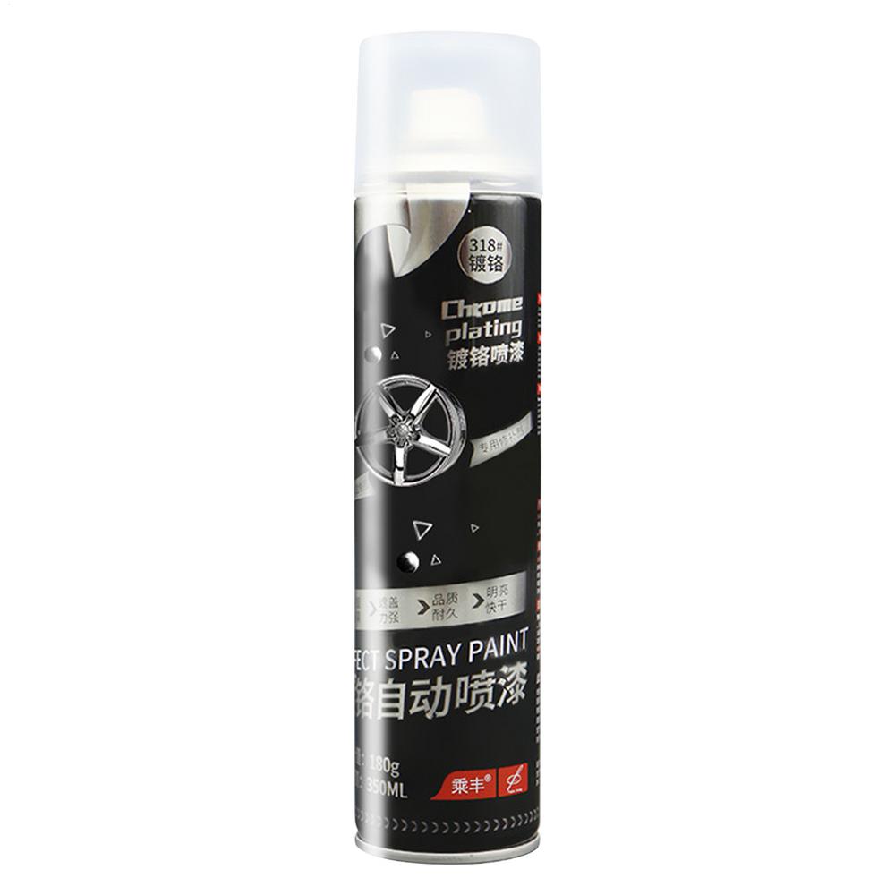 Auto Chrom Plating Spray Metall Plating Spray Glänzende Finish Farbe Mehrzweck Schnell und Einfach Schnell Trocknend Fix für Zuhause