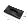 Accessories PU Leather Car Tissue Holder Soft Universal Sun Visor Attachment Creative Elegant Car Tissue Box Car Organization