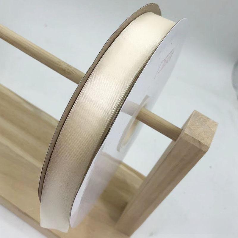 Milky White Polyester Ribbon for Gift Packaging (0.6-5cm)