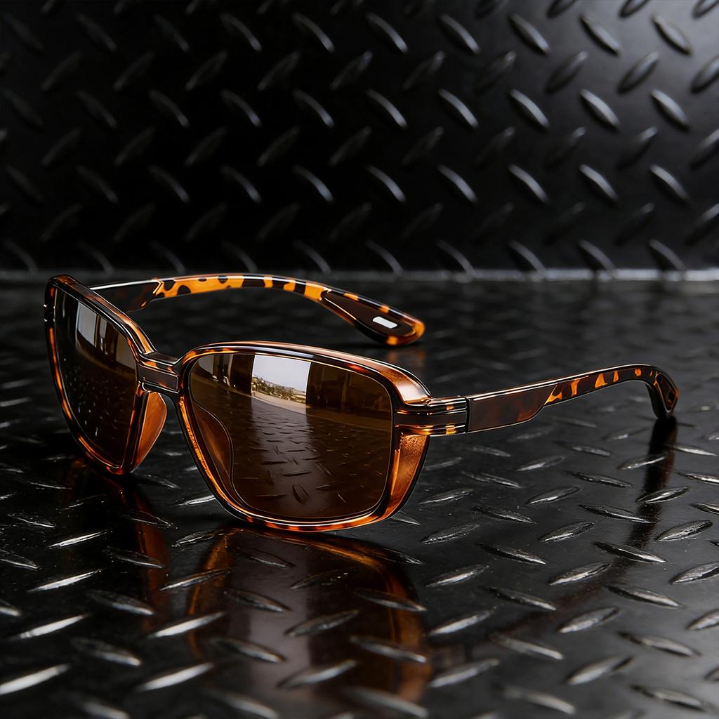 ATL1 Fashion Vintage Square Polarized Sunglasses Men Women Driving Fishing Luxury Brand Designer Sun Glasses Eyewear UV400