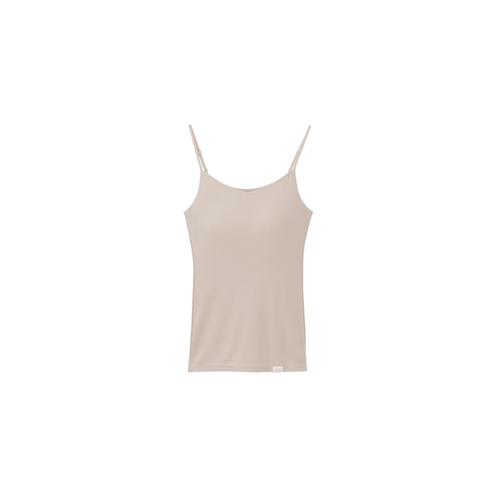 ReFa Vital Tech Moist Rib Tank Top Camisole Beige Size LL