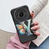 Handyhülle für Xiaomi Redmi A3 4G A3x Rosa Buchstabe Blume Schmetterling Stoßfest Weiches Silikon Cover Kameraschutz TPU Fundas
