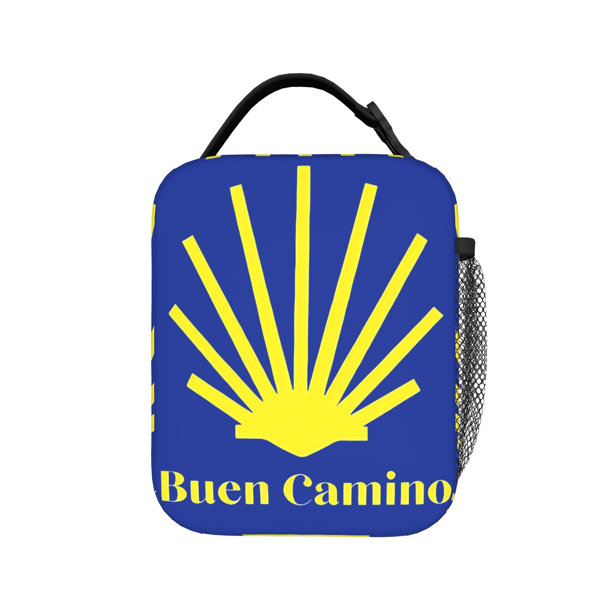 Buen Camino Camino de Santiago Insulated Lunch Bags Thermal Bag Reusable,Lunch Container  Large Tote Lunch Box Food Bag Travel One Size
