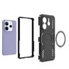 Pancerne etui na Xiaomi Redmi Note 14 5G Magnetyczna adsorpcja Bezprzewodowe ładowanie Pokrowiec Etui Redmi Note 14 na Redmi Note 14 5G