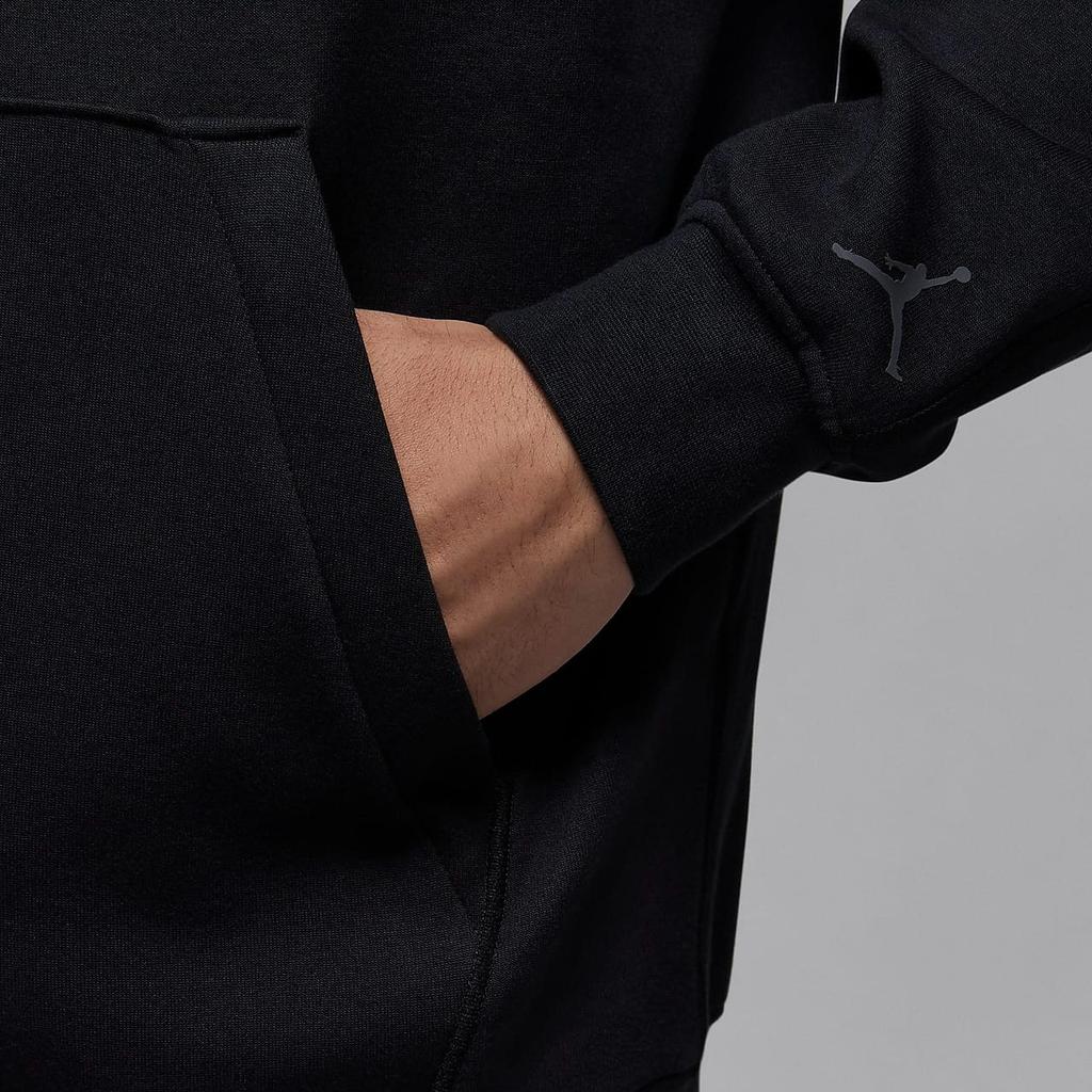 Jordan Sweatshirts Homme Noir à Capuche Modéré HF0281-010